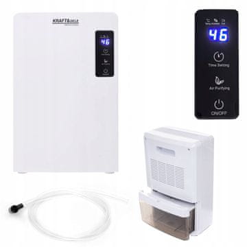 Kraft&Dele Razvlažilnik zraka, absorber vlage, higrostat QuickDry 90W