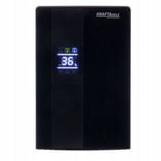 Kraft&Dele Razvlažilnik zraka črne barve 120 W 2000 ml 700 ml/24 ur LCD daljinski upravljalnik