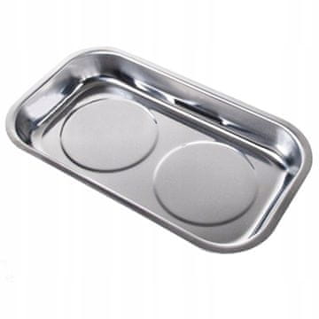 Kraft&Dele PRAVOKOTNA MAGNETNA POSODA ZA DELAVNICO 138X238 MM