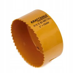 Kraft&Dele Komplet luknjastih žag za les in kovino, 17-delni, 19–76 mm, + adapter