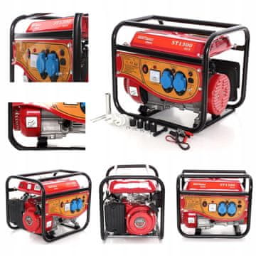 Kraft&Dele 1500W ENOFAZNI MOBILNI PRENOSNI GENERATOR ENERGIJE