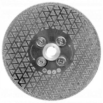 Kraft&Dele DIAMANTNI DISK ZA POSNETJE IN BRUŠENJE GRES PLOŠČIC 125 MM M14 KD11228
