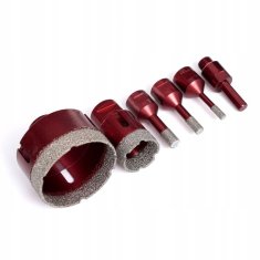 Kraft&Dele Komplet diamantnih luknjastih žag M14 5 68 mm