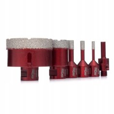 Kraft&Dele Komplet diamantnih luknjastih žag M14 5 68 mm
