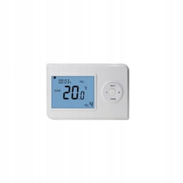 Kraft&Dele REGULATOR TEMPERATURE TERMOSTAT SOBNI REGULATOR ZA KOTLOVNO PEČ LCD