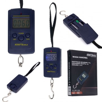 Viseča tehtnica za prtljago z LED baterijami Kraft&Dele KD11414, max 50 KG
