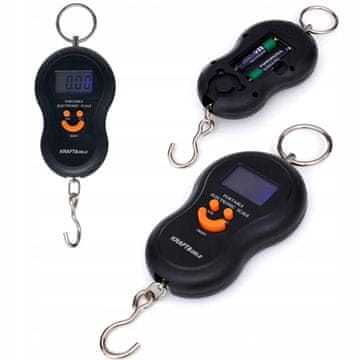 Viseča tehtnica za prtljago z LED baterijami Kraft&Dele KD11415, max 50 KG