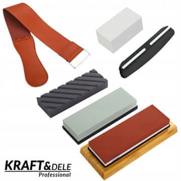 Kraft&Dele Komplet brusnih kamnov za nože