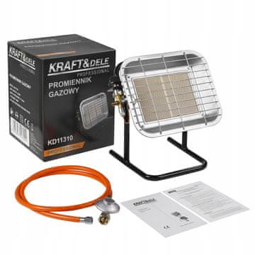 Kraft&Dele PLINSKI SEVNI GRELEC PLINSKI ŠTEDILNIK TALNI GRELEC 4,5 kW 4500 W