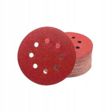 Kraft&Dele Brusilni disk z ježkom in luknjami 125 mm P100 50 kosov KD11810