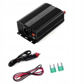 Kraft&Dele Pretvornik napetosti 12V na 230V 500/1000W