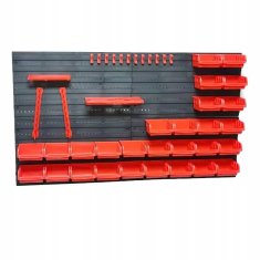Kraft&Dele Organizator za delavnico, 4 plošče x 47x27 cm,
