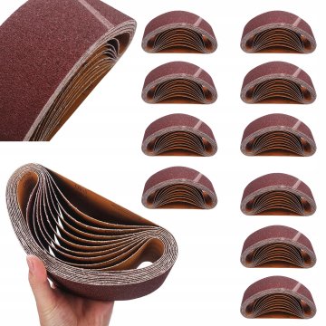 Kraft&Dele Neskončni trak za tračni brusilnik 537x75 mm P40 10 kosov