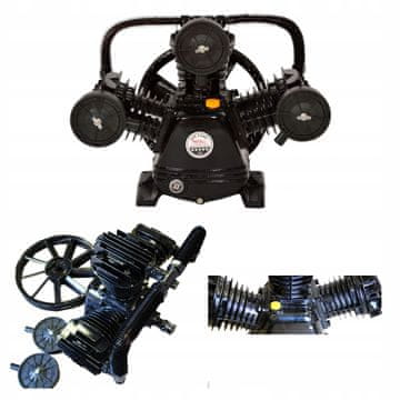 Kraft&Dele Oljni kompresor KD1405 8 barov 360 l/min 3 bati 4 KM/3 kW