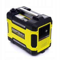 Kraft&Dele Prenosni inverterski generator 1900W 2x230V AVR+ bakreni TIHI