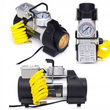 Kraft&Dele Prenosni avtomobilski kompresor 12V 190V 40L/min