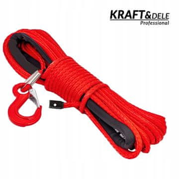 Sintetična vrv DYNEEMA za vitel 8 mm 24 m 6800 kg Kraft&Dele