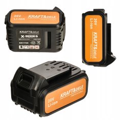 Kraft&Dele Baterija 4 Ah 4000 mAh Li-ion 20V X-SERIES