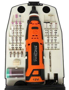 Kraft&Dele MINI VEČNAMENSKI MLINČEK 12V 55X KOVČEK Z DODATKI KD1669
