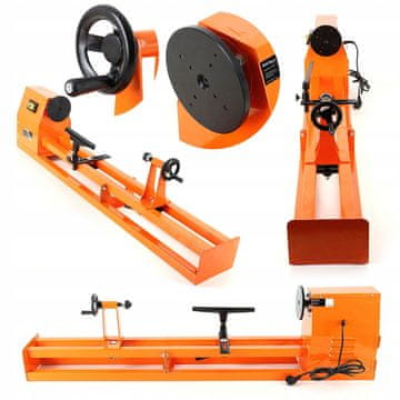 Kraft&Dele Stružnica za les Kraf&Dele 650W 2890–2600 vrt/min 230V