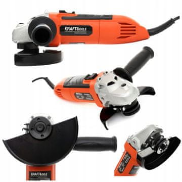 Kraft&Dele Flexa kotni brusilnik 230V 1200W 125mm disk