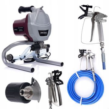 Kraft&Dele 230V 1500W hidrodinamična lakirna enota