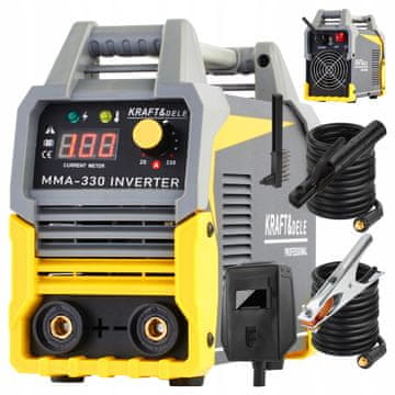 Kraft&Dele MMA TIG LCD INVERTERSKI VARILNI APARAT 330A IGBT VROČ VZGON ANTI STICK