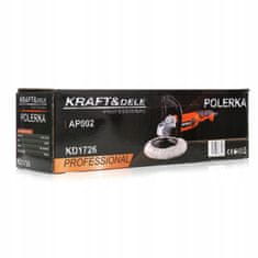 Kraft&Dele Električni ekscentrični polirnik za avtomobile 230V 2600W 500-3800 vrt/min