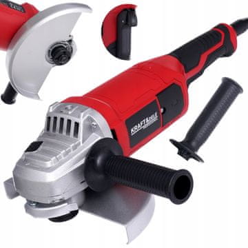 Kraft&Dele KOTNI BRUSILNIK LAHEK MOČAN 230 mm OMREŽJE 2950 W ROBUSTEN KD3165