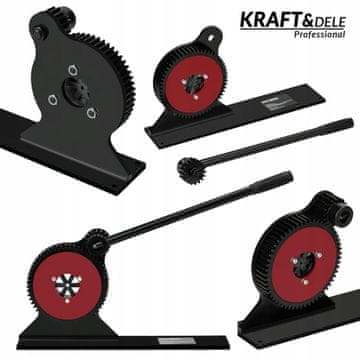 Kraft&Dele Ročni stiskalni stroj za stiskanje cevi za klimatske naprave 8-30 mm 2T