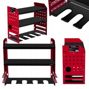 Kraft&Dele Trdni 3-nivojski viseči organizator za orodje 515x225x405 mm