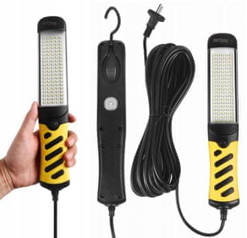 Kraft&Dele LED svetilka za delavnico 20V 110-230V 10m kabel s kavljem in magnetom
