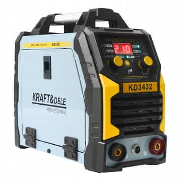 Kraft&Dele MIG FLUX MMA TIG INVERTER varilni aparat migomat SYNERGIA KD3432