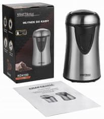 Kraft&Dele mlinček za kavo 60G 300W nerjaveče jeklo