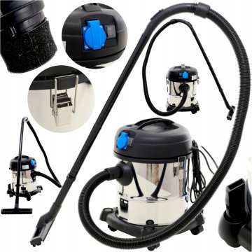 Kraft&Dele INDUSTRIJSKI SESALNIK ZA MOKRO/SUHO SESANJE 1200 W 20 L