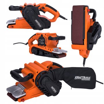 Kraft&Dele Tesarski večnamenski tračni brusilnik za les 230 V 2000 W 380 vrt/min