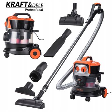Kraft&Dele Industrijski sesalnik brez vrečke za suho sesanje 2000 W 9 l 230 V