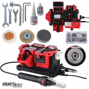 Kraft&Dele 8-v-1 večnamenski brusilnik za nože in dleta 220 W