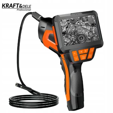 Kraft&Dele Endoskopska inšpekcijska kamera LCD 1080P IP68 3000mAh 5 ur delovanja