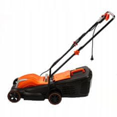 Električna kosilnica 230 V 2400 W 3500 vrt/min Nastavitev 20/40/60 mm Košara 25 l