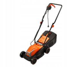Električna kosilnica 230 V 2400 W 3500 vrt/min Nastavitev 20/40/60 mm Košara 25 l