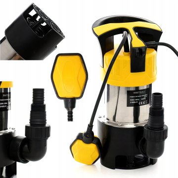 Potopna črpalka za čisto in umazano vodo 1850 W 21000 l/h Kraft&Dele
