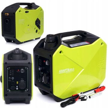 Kraft&Dele Prenosni enofazni generator 2,1 KW bencinski 230V