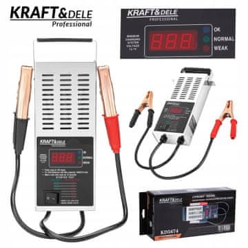 Kraft&Dele Digitalni tester akumulatorjev 12V 150-1400A