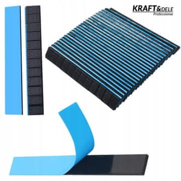 Samolepilne uteži za aluminijasta platišča 12x5 g 50 kosov Kraft&Dele