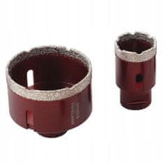 Kraft&Dele KOMPLET DIAMANTNIH LINIRNIH ŽAG ZA GRES M14 6, 8, 10, 35, 68 mm + ADAPTER