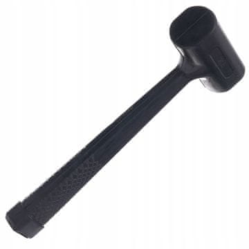 Kraft&Dele GUMIJASTO KLADIVO BREZ UPORA 1,1 kg IZ PLASTIKE 32,5 cm