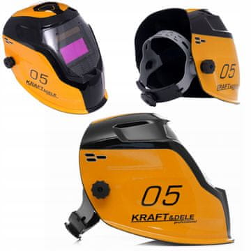 Kraft&Dele Samozatemnitvena varilna čelada 42x92mm 9-13 DIN EN175