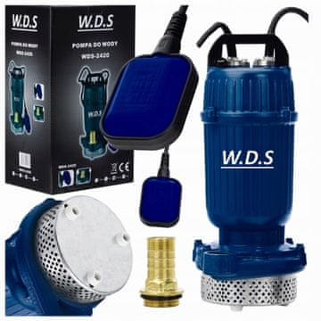 Potopna črpalka za čisto in umazano vodo W.D.S. 2100W 2" 15.000 l/h + plovec