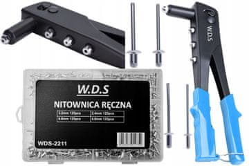 MOČAN ROČNI KOVIČAR + 500 KOVIC 2,4 - 4,8 mm STANDARDNO ZA KOVIČENJE